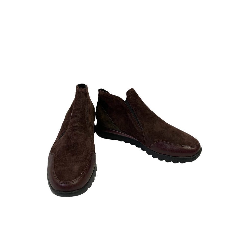 Munro Women's Dark Burgundy Extra Light Booties - Picture 2 of 6